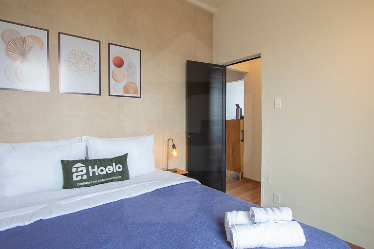 Aconchegante 2 Quartos no Centro do Rio