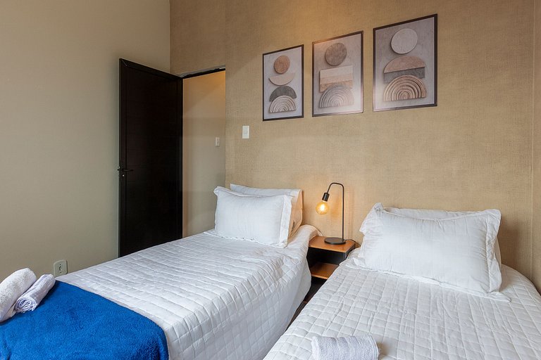 Aconchegante 2 Quartos no Centro do Rio