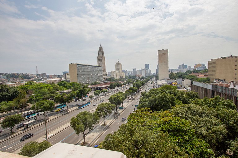 Aconchegante 2 Quartos no Centro do Rio