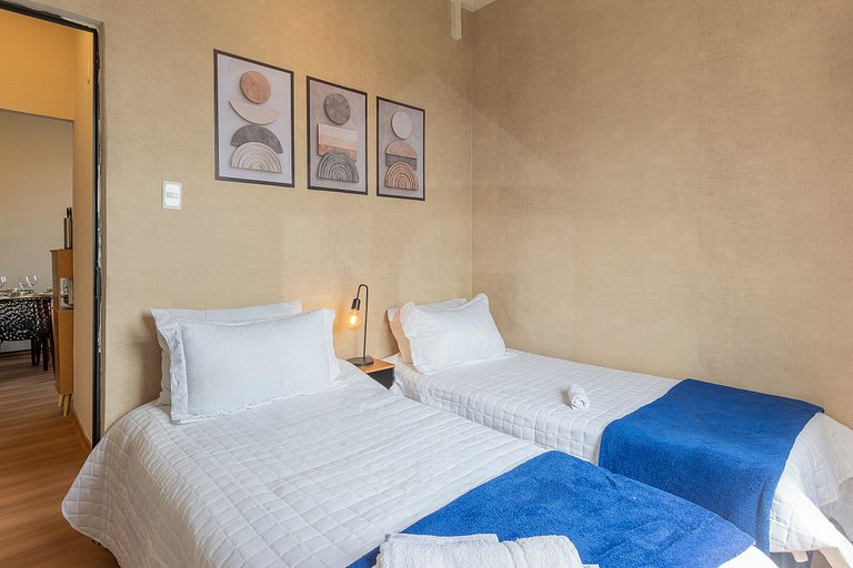 Aconchegante 2 Quartos no Centro do Rio