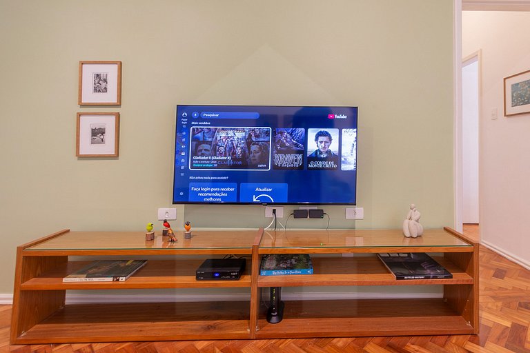 Amplio y cómodo en la Playa de Copacabana