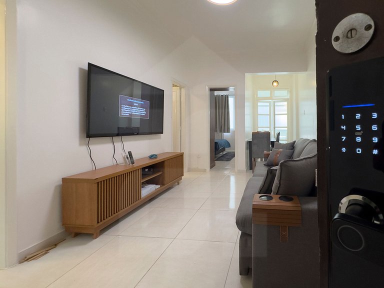 Amplo & Aconchegante na Praia Copacabana