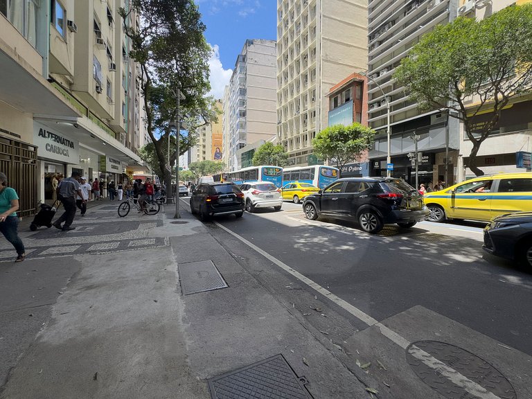 Apê a 100 m da praia, vans para o Cristo ao lado