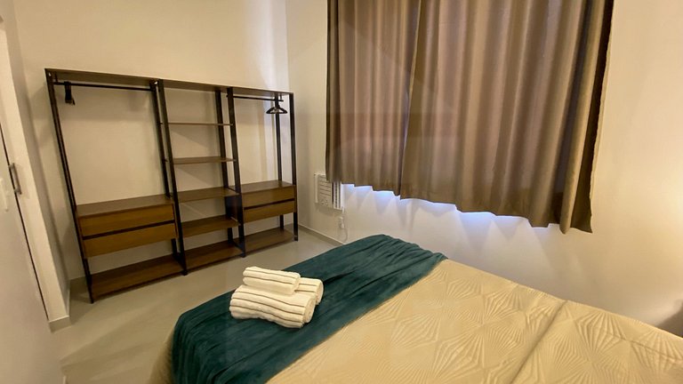 Confortável com vista para o Cristo