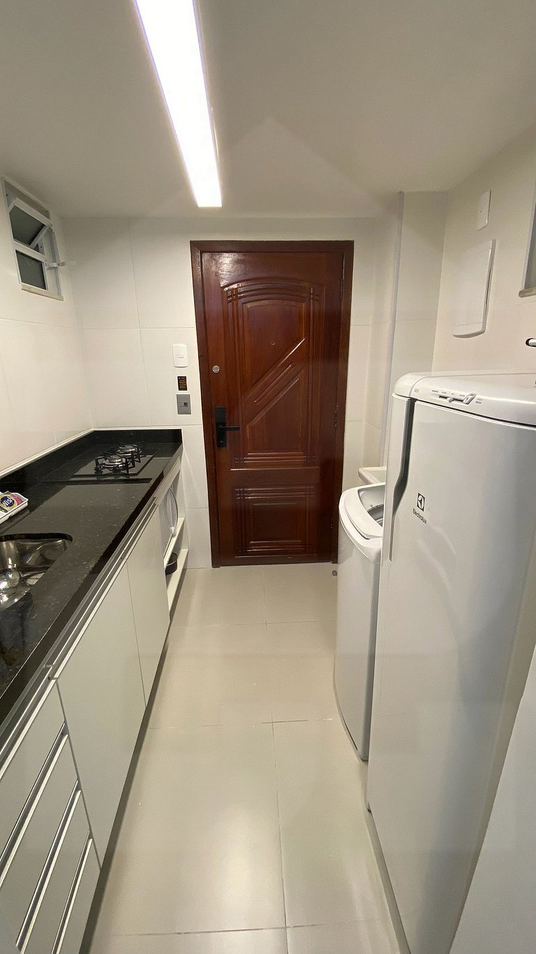 Confortável com vista para o Cristo