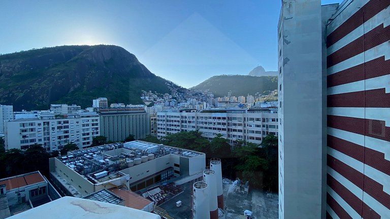 Confortável com vista para o Cristo