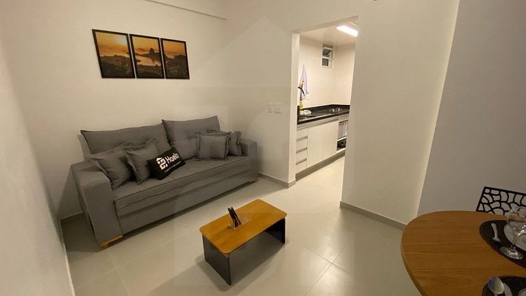 Confortável com vista para o Cristo