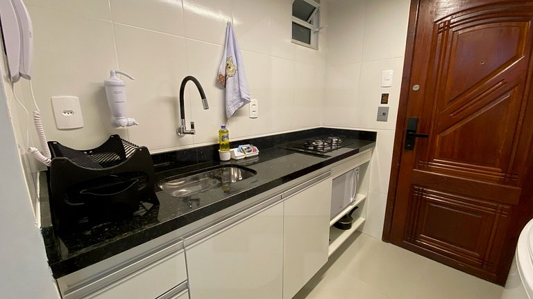 Confortável com vista para o Cristo