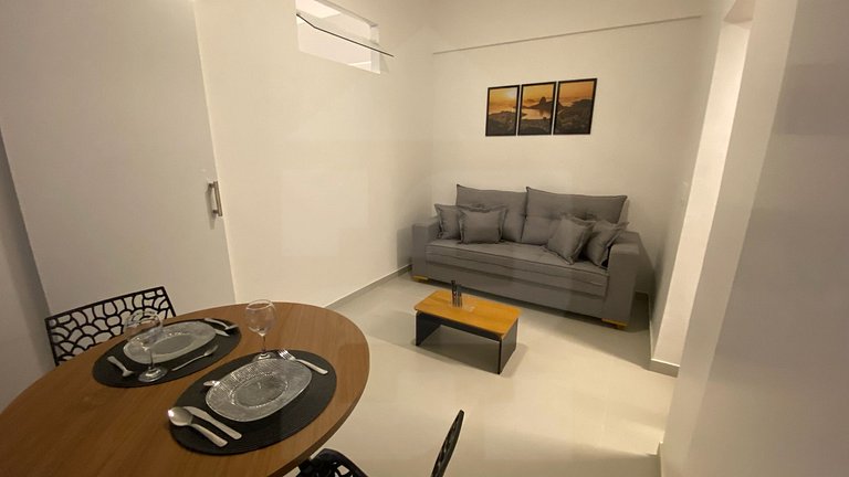 Confortável com vista para o Cristo