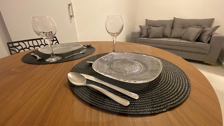 Confortável com vista para o Cristo