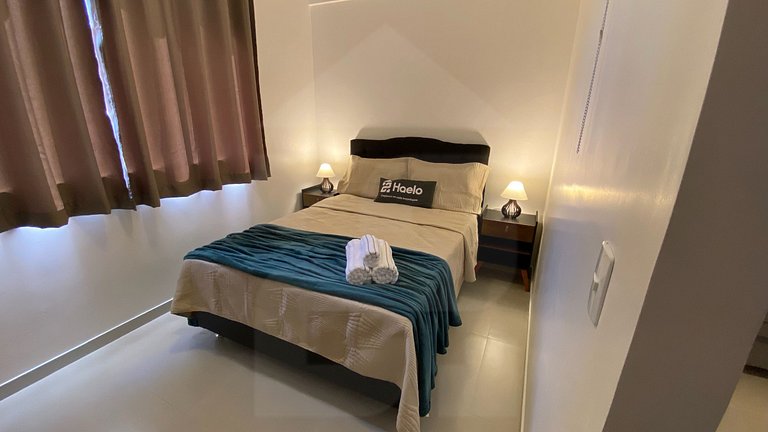 Confortável com vista para o Cristo