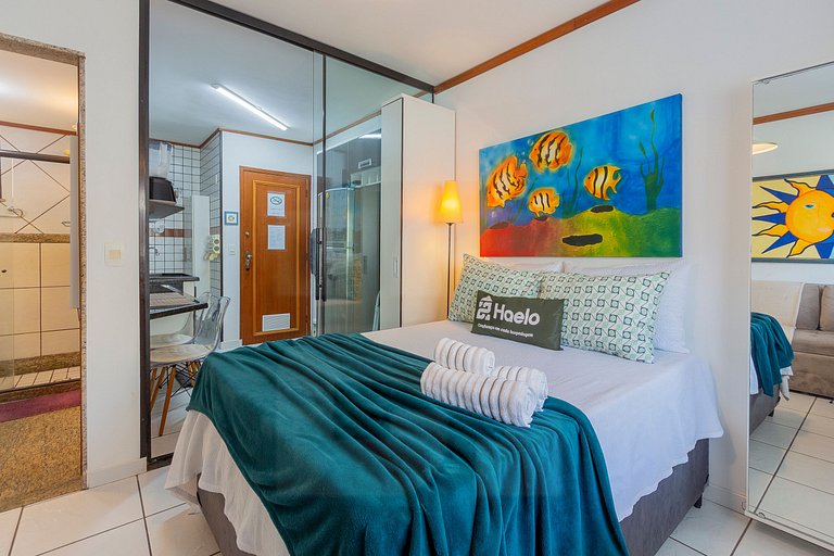 Flat perto da Praia do Forte