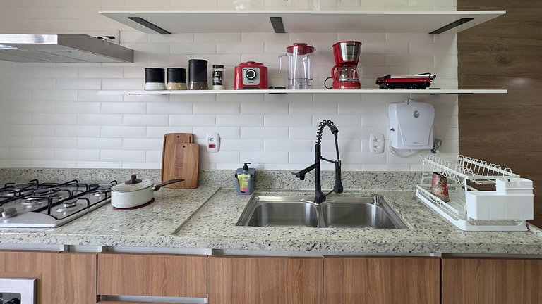3 quartos com varanda vista mar, Braga Cabo Frio | Haelo