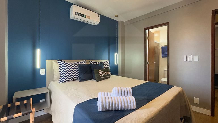 3 bedrooms, balcony sea view, Braga Cabo Frio | Haelo