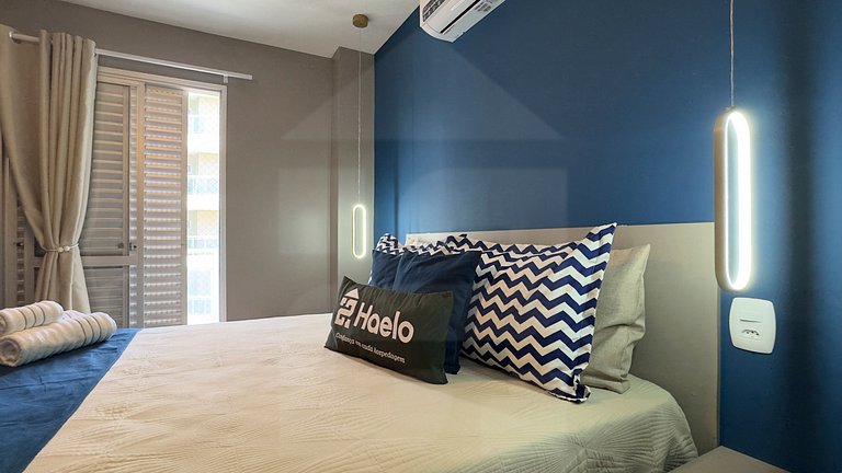 3 bedrooms, balcony sea view, Braga Cabo Frio | Haelo