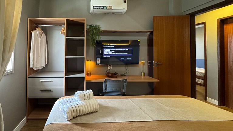 3 quartos com varanda vista mar, Braga Cabo Frio | Haelo