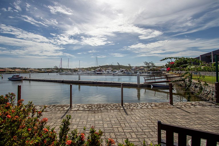 Lazer completo na Marina, Búzios, com 2 piscinas | Haelo