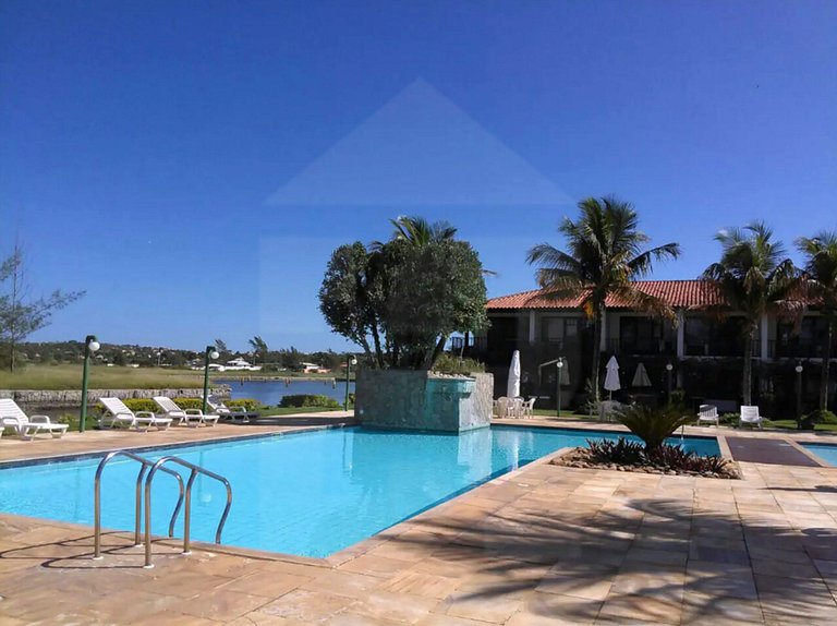 Lazer completo na Marina, Búzios, com 2 piscinas | Haelo