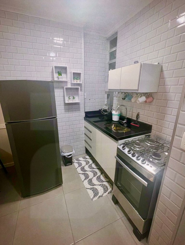 Studio Amplo e Tranquilo perto da Praia