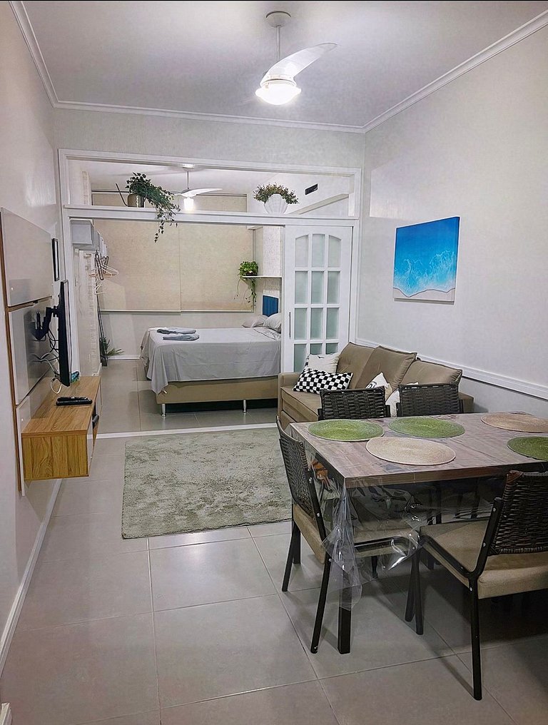 Estudio Amplio y Tranquilo Cerca de la Playa