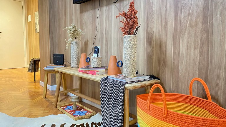 Amplo e Elegante a 200m da Praia de Copacabana