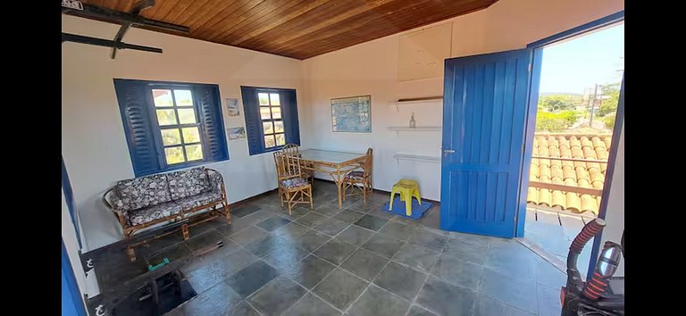 Conforto e Piscina ao Lado da Praia