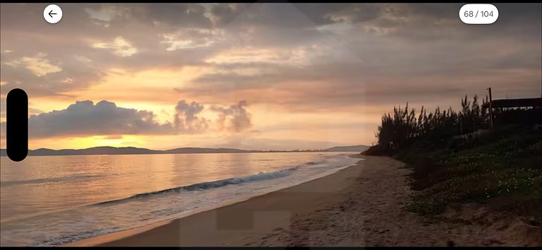 Conforto e Piscina ao Lado da Praia