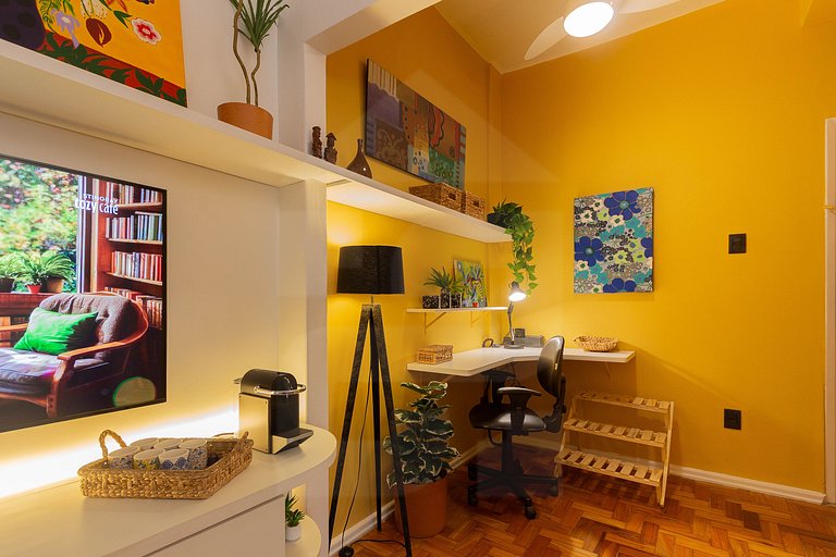 Conforto e Silêncio a Passos da Praia