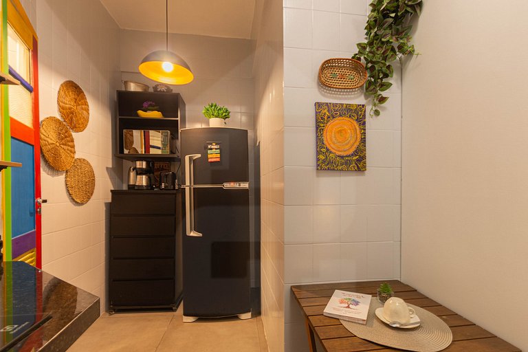 Conforto e Silêncio a Passos da Praia