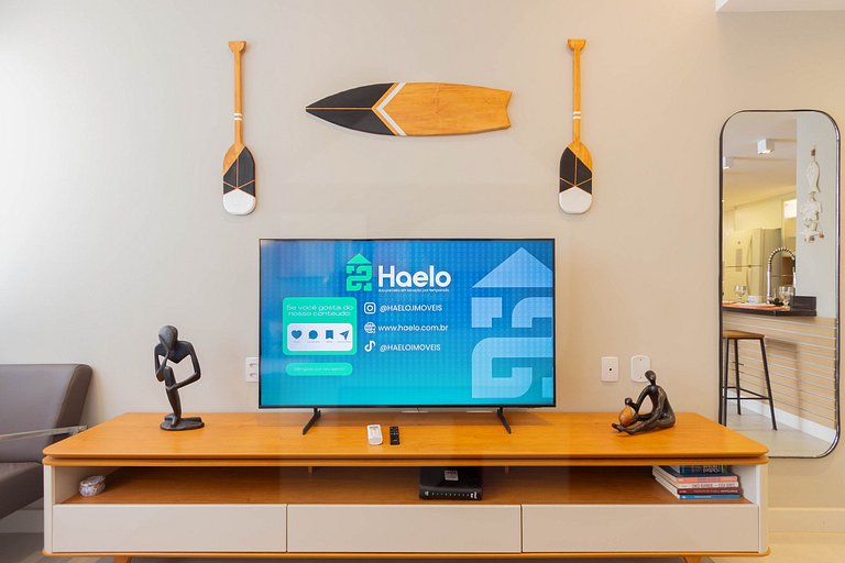 Apartment with Air Next to the Beach and Subway