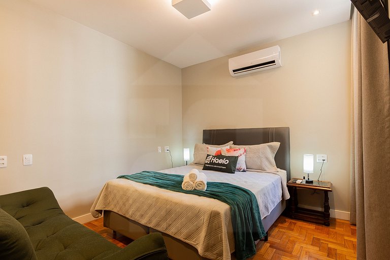 2 habitaciones junto a la playa y al metro