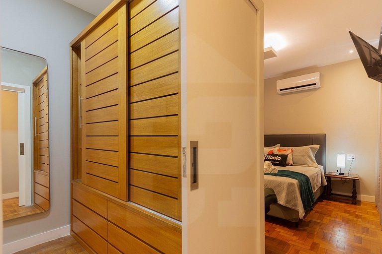 2 habitaciones junto a la playa y al metro