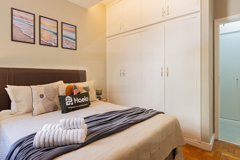 Apartment with Air Next to the Beach and Subway