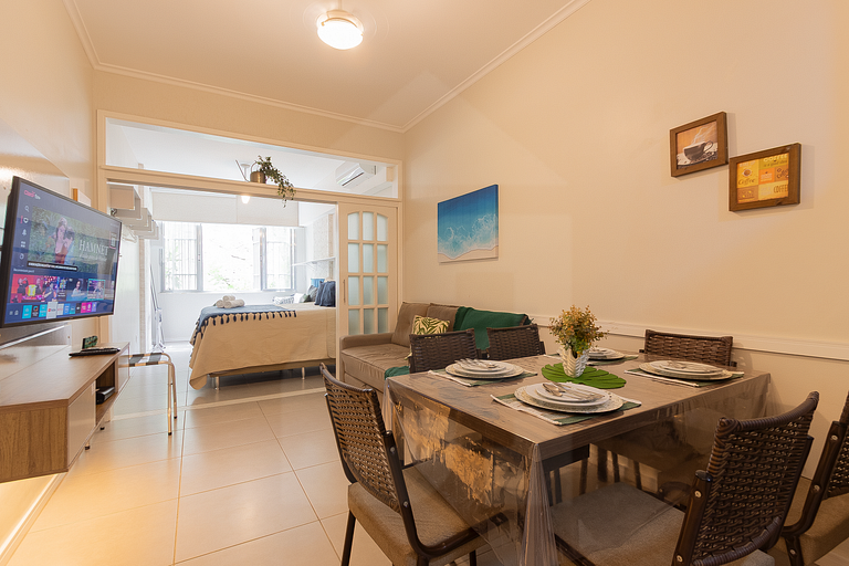 Studio Amplo e Tranquilo perto da Praia