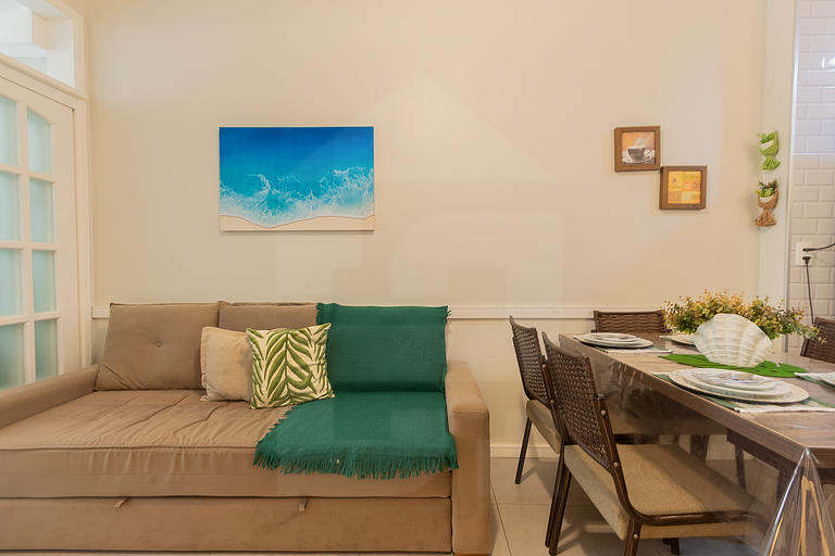 Studio Amplo e Tranquilo perto da Praia