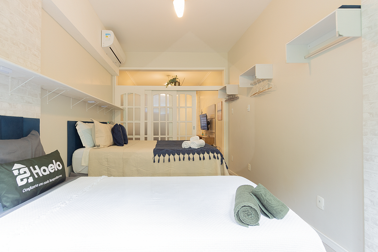 Studio Amplo e Tranquilo perto da Praia