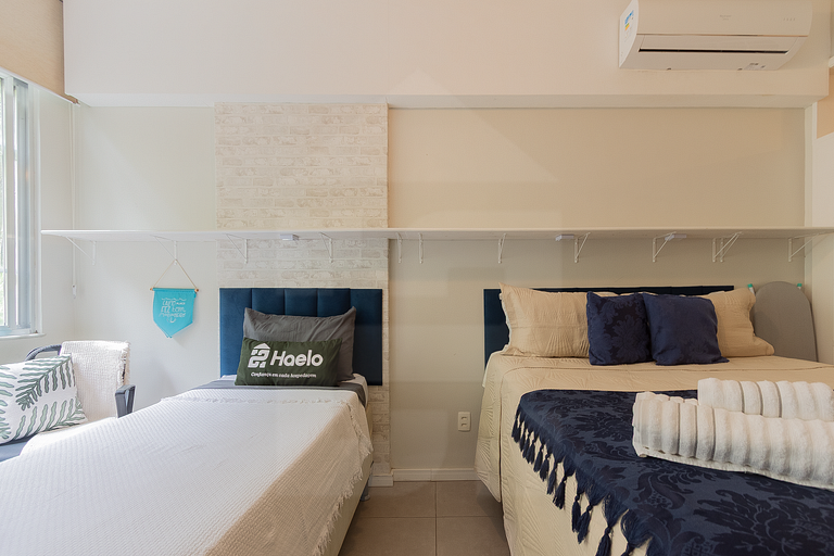 Studio Amplo e Tranquilo perto da Praia