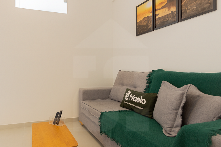 Confortável com vista para o Cristo