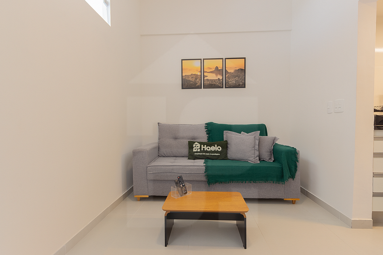 Confortável com vista para o Cristo