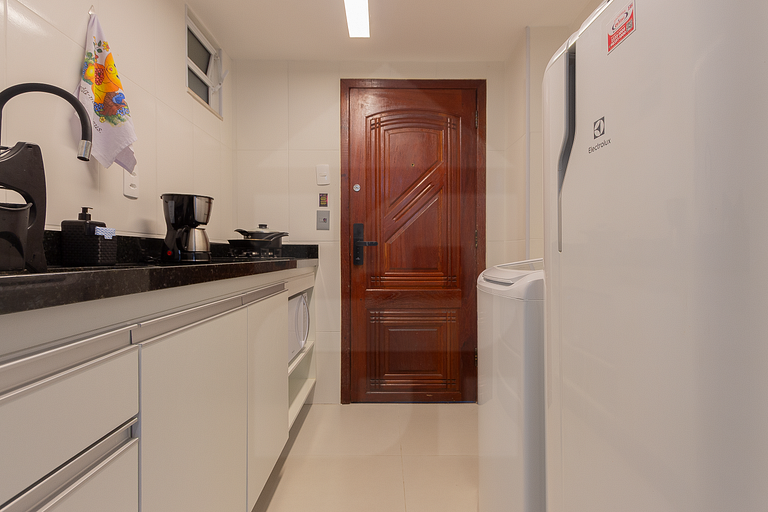 Confortável com vista para o Cristo