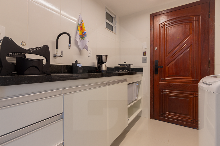 Confortável com vista para o Cristo