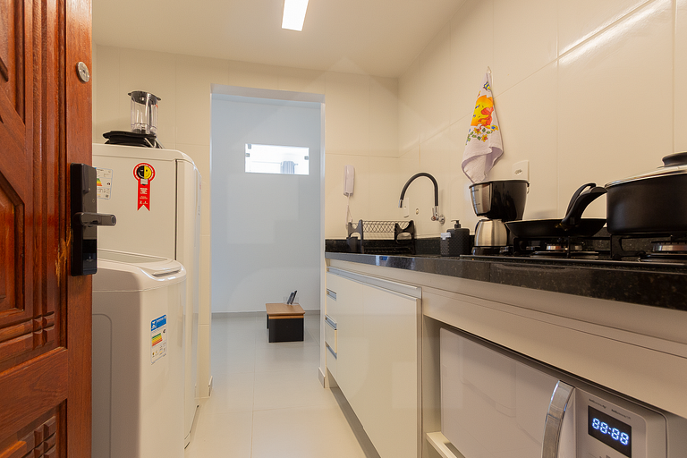 Confortável com vista para o Cristo