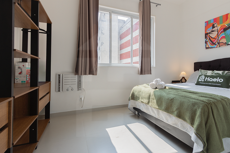 Confortável com vista para o Cristo