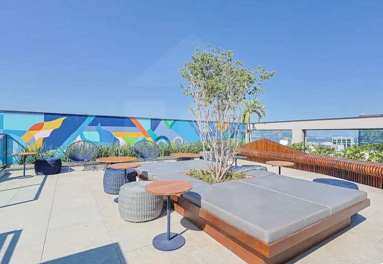 Studio Skylux com vista panorâmica incrível