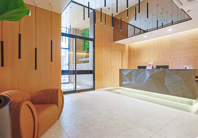 Studio Skylux com vista panorâmica incrível