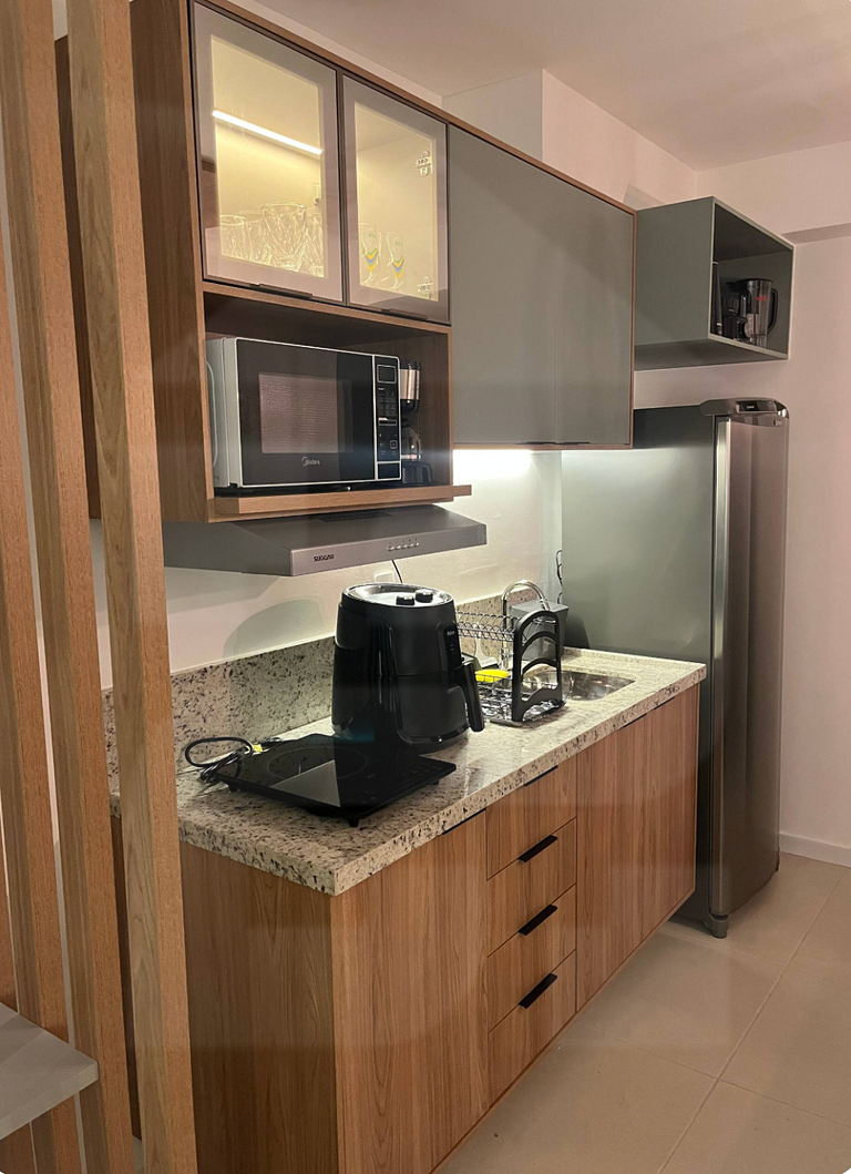 Studio Skylux com vista panorâmica incrível