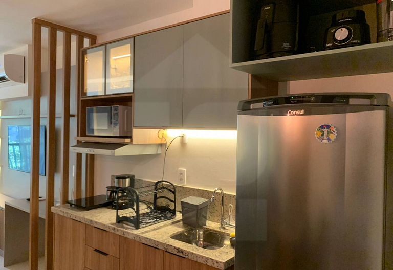 Studio Skylux com vista panorâmica incrível