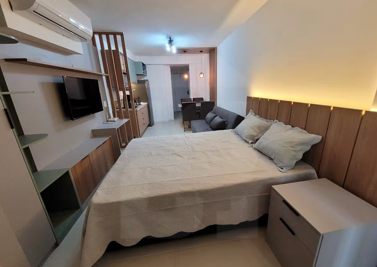 Studio Skylux com vista panorâmica incrível