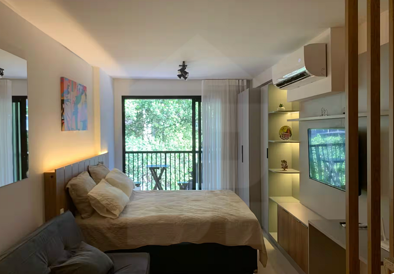 Studio Skylux com vista panorâmica incrível