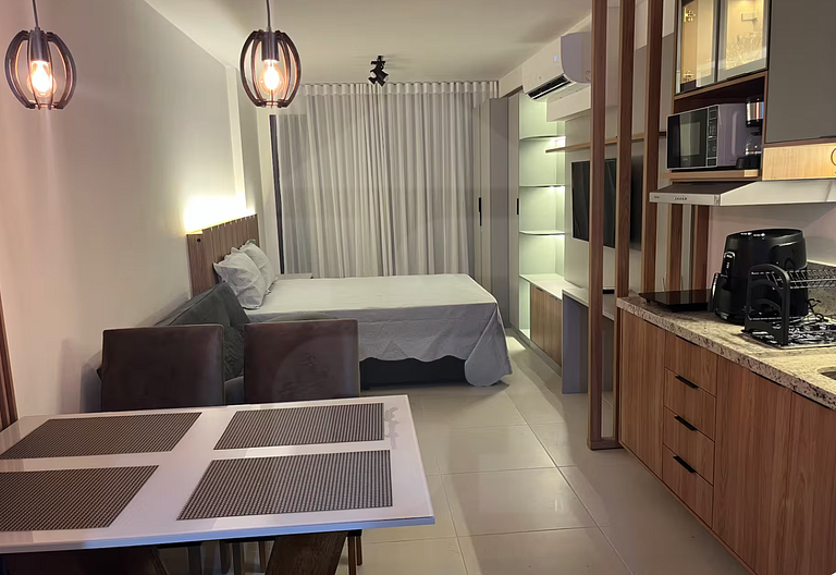 Studio Skylux com vista panorâmica incrível